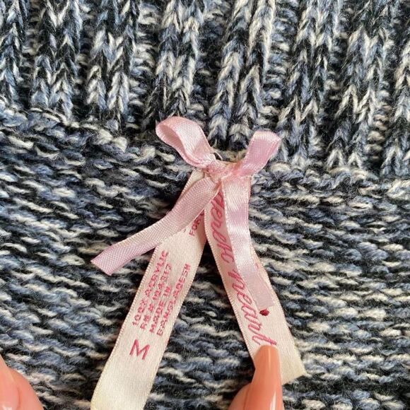 Y2K blue cropped cardigan - Picture 5 of 7